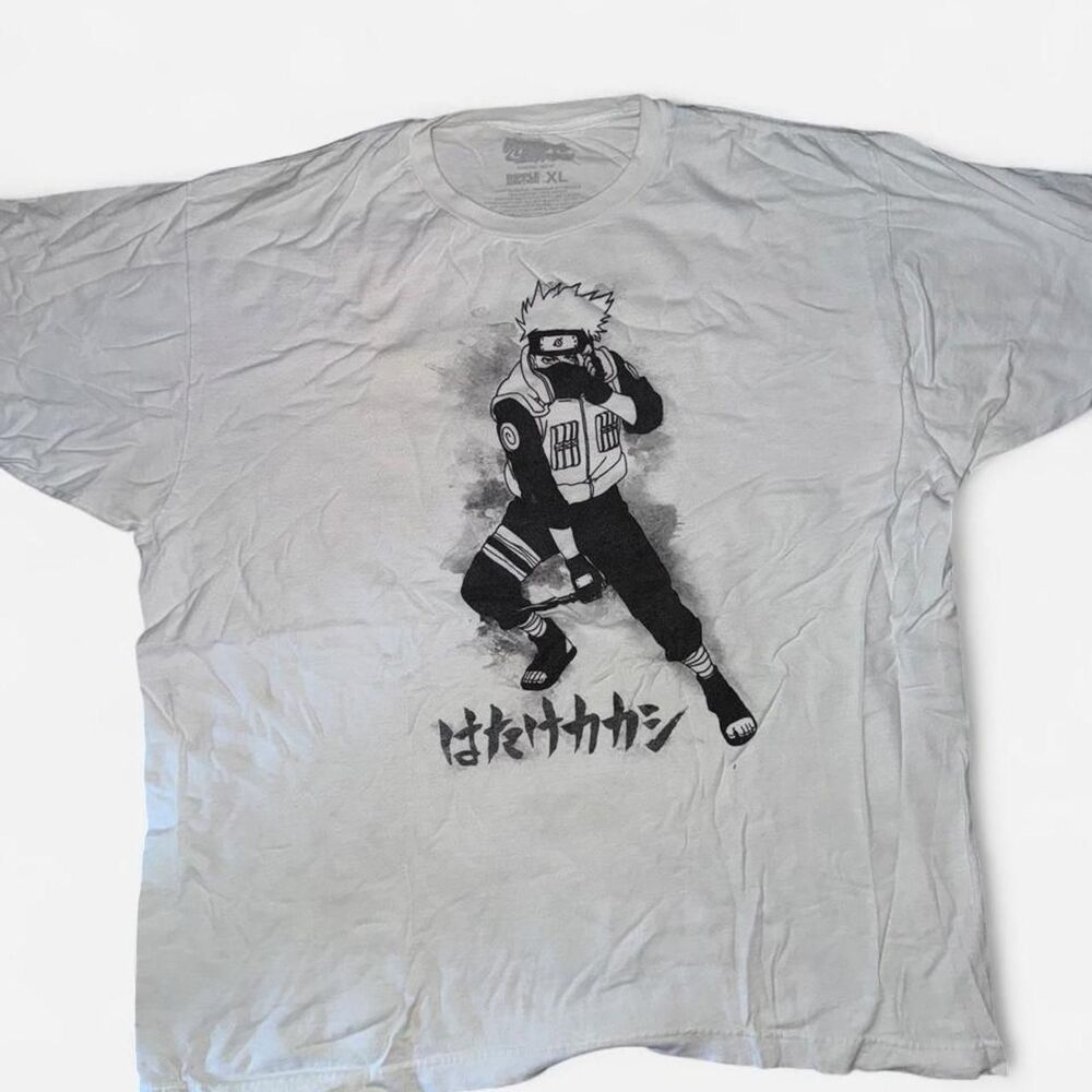 Ripple-junction Men's White and Grey T-shirt